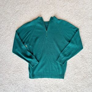 Vintage Designer Originals Green Quarter Zip